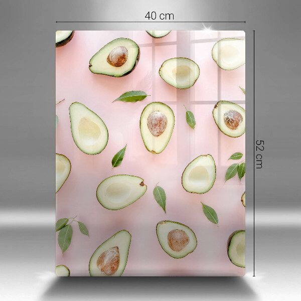 Deska kuchenna szklana Wzór awokado