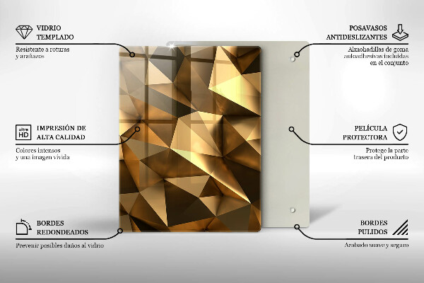 Deska kuchenna szklana Wzór awokado