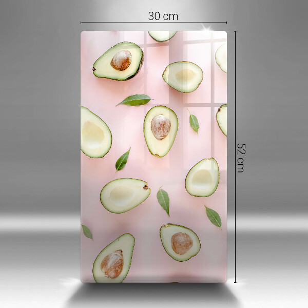 Deska kuchenna szklana Wzór awokado