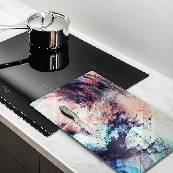 Deska kuchenna szklana Malowana abstrakcja