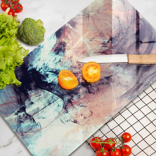 Deska kuchenna szklana Malowana abstrakcja