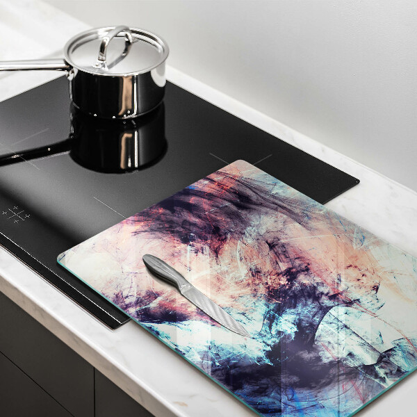 Deska kuchenna szklana Malowana abstrakcja