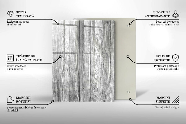 Deska kuchenna szklana Krople rosy i kwiat róży