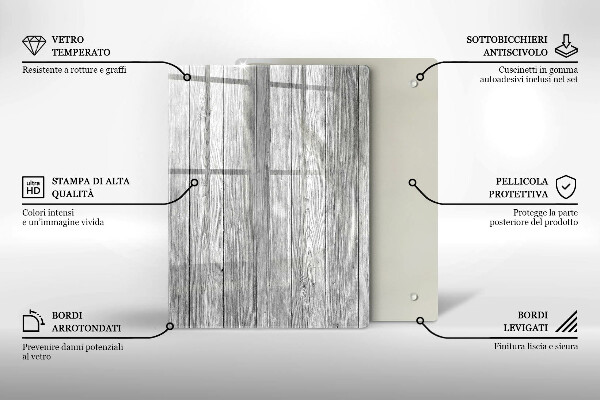 Deska kuchenna szklana Krople rosy i kwiat róży