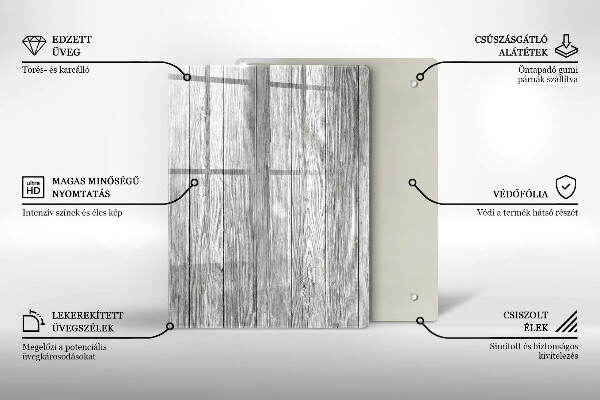 Deska kuchenna szklana Krople rosy i kwiat róży