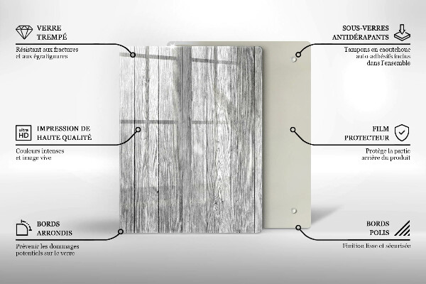 Deska kuchenna szklana Krople rosy i kwiat róży