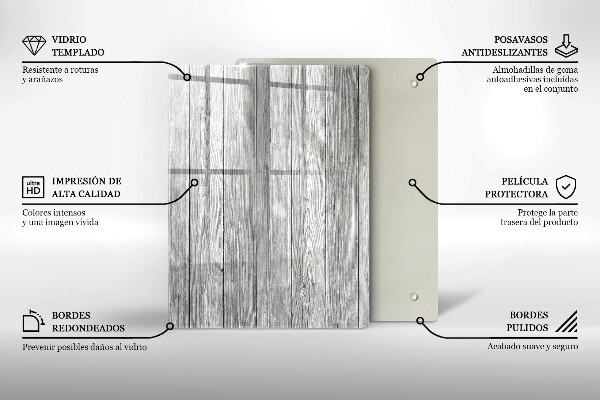 Deska kuchenna szklana Krople rosy i kwiat róży