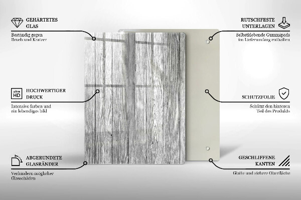 Deska kuchenna szklana Krople rosy i kwiat róży