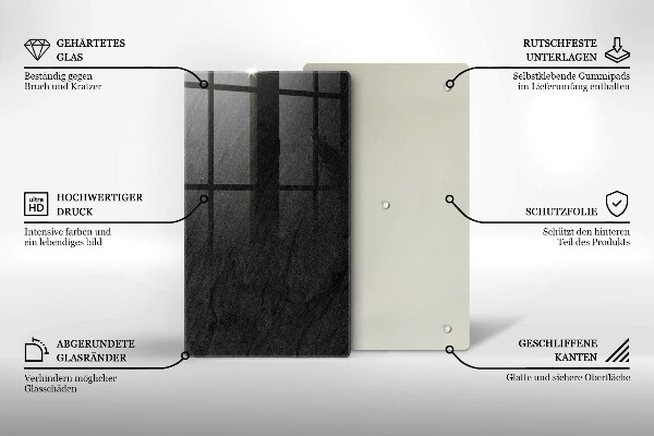 Deska kuchenna szklana Kamień tekstura
