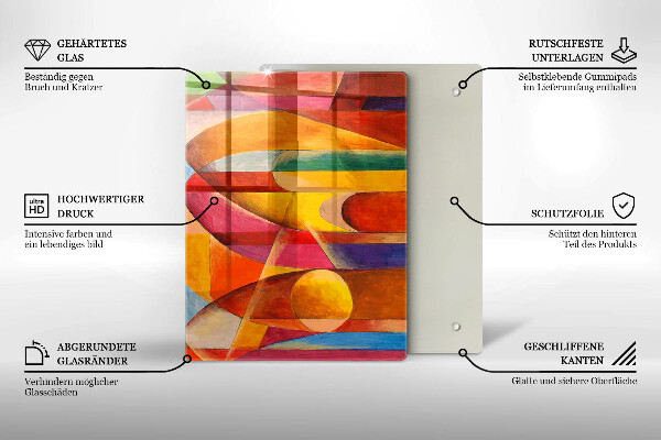Deska kuchenna szklana Kamień tekstura