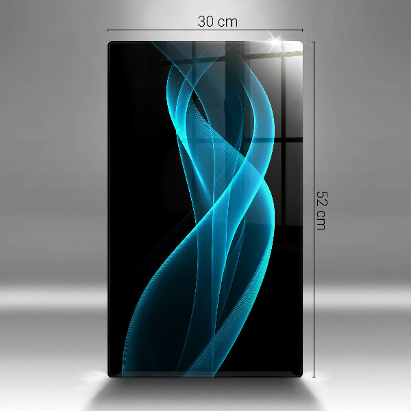 Deska kuchenna szklana Niebieska abstrakcja