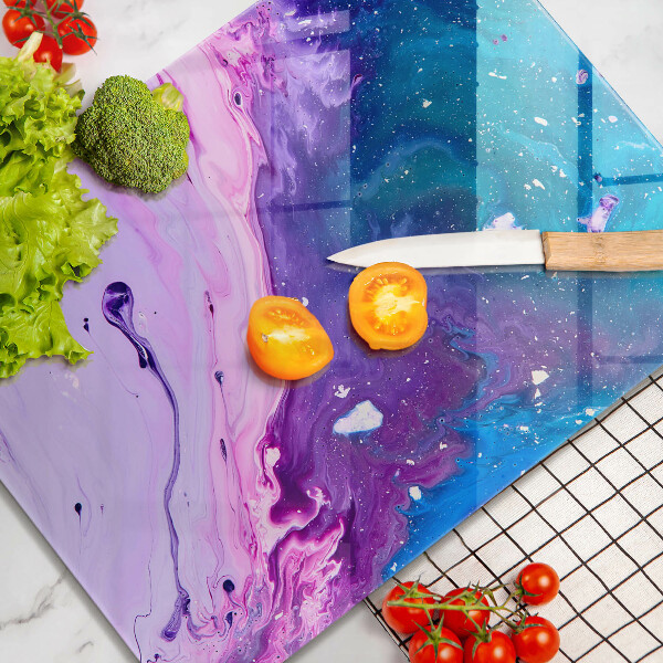 Deska kuchenna szklana Abstrakcja tusze