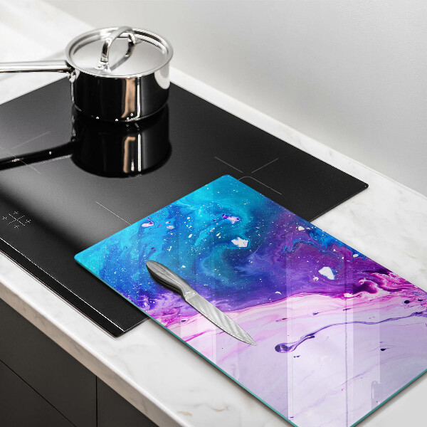 Deska kuchenna szklana Abstrakcja tusze