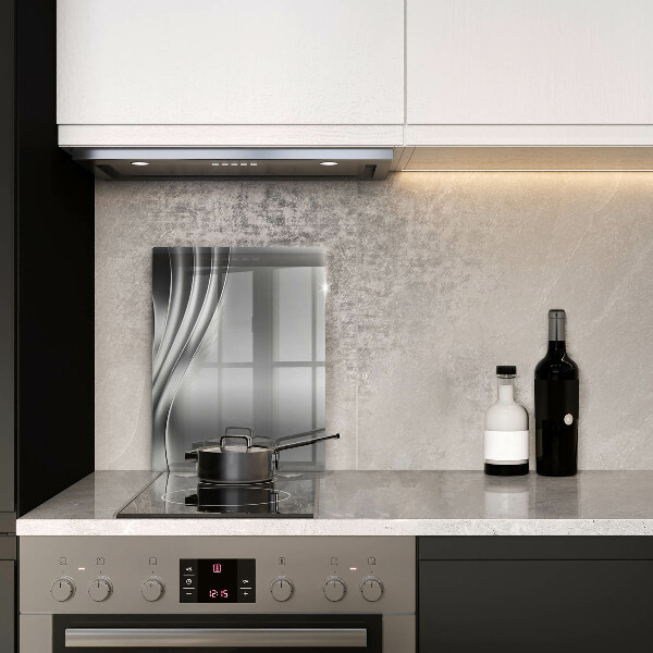 Deska kuchenna szklana Metalowa struktura