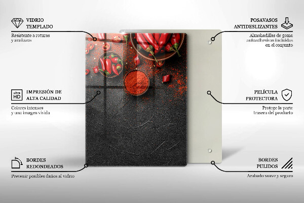 Deska kuchenna szklana Tekstura marmur ze złotem