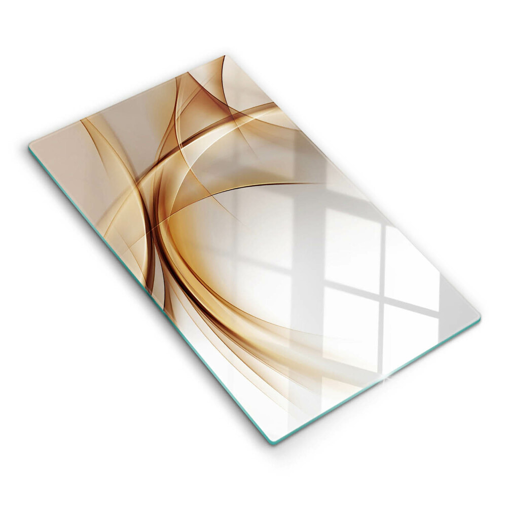 Deska kuchenna szklana Abstrakcja kształty