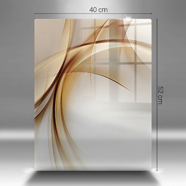 Deska kuchenna szklana Abstrakcja kształty