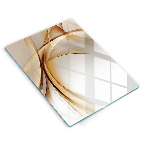 Deska kuchenna szklana Abstrakcja kształty