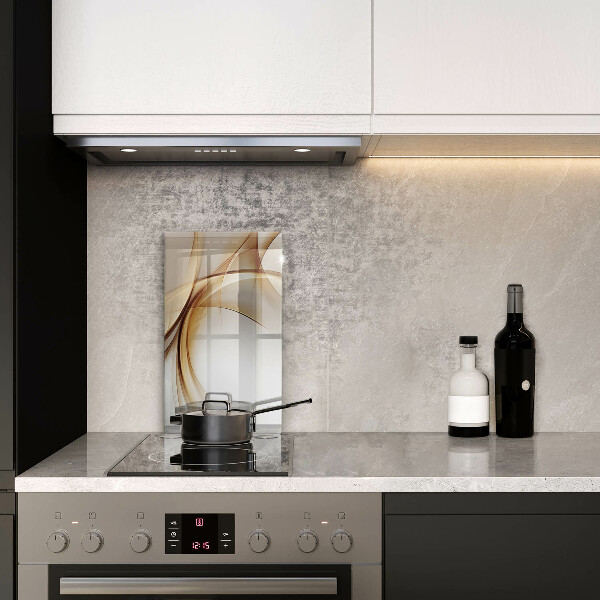 Deska kuchenna szklana Abstrakcja kształty