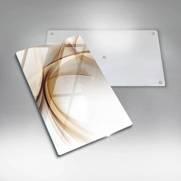 Deska kuchenna szklana Abstrakcja kształty