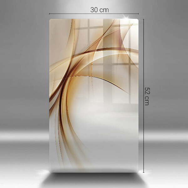 Deska kuchenna szklana Abstrakcja kształty