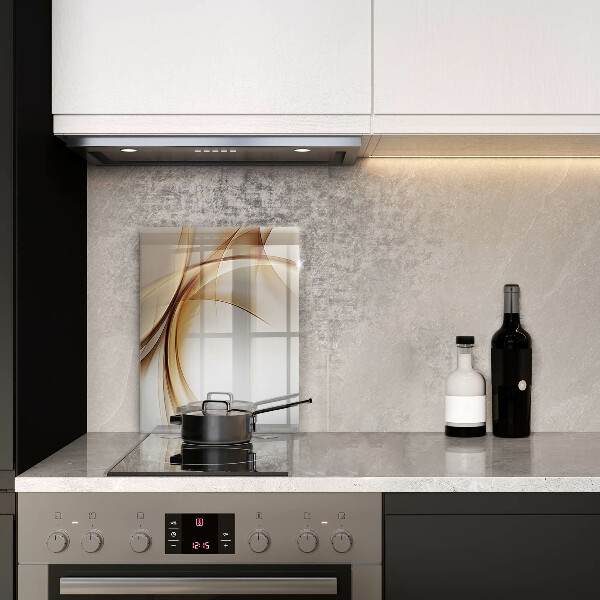 Deska kuchenna szklana Abstrakcja kształty