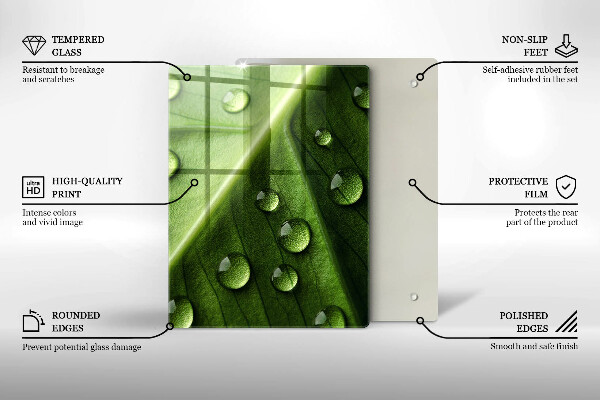 Deska kuchenna szklana Ozdobne płytki kafelki