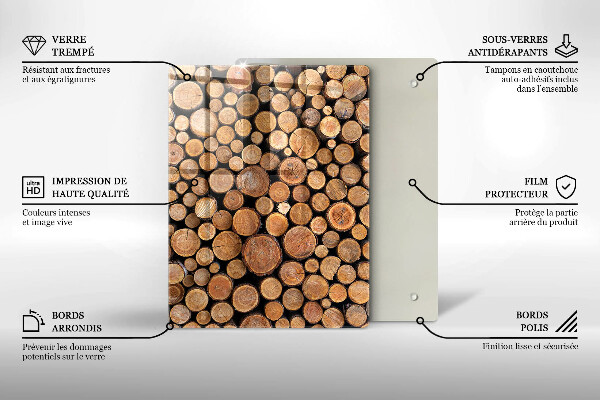 Deska kuchenna szklana Słodkości ciasta