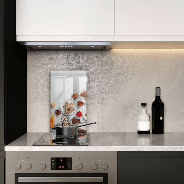 Deska kuchenna szklana Słodkości ciasta