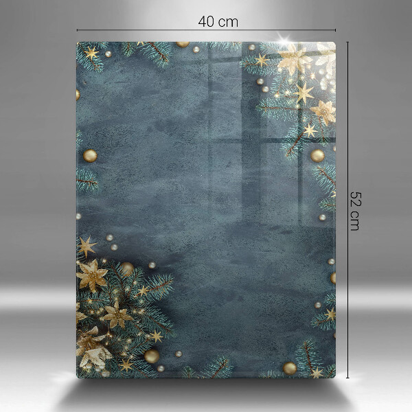 Deska kuchenna szklana Świąteczne ozdoby