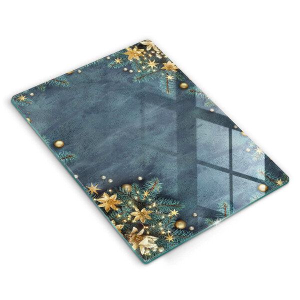 Deska kuchenna szklana Świąteczne ozdoby