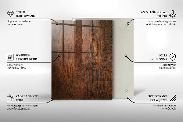 Deska kuchenna szklana Świąteczne ozdoby