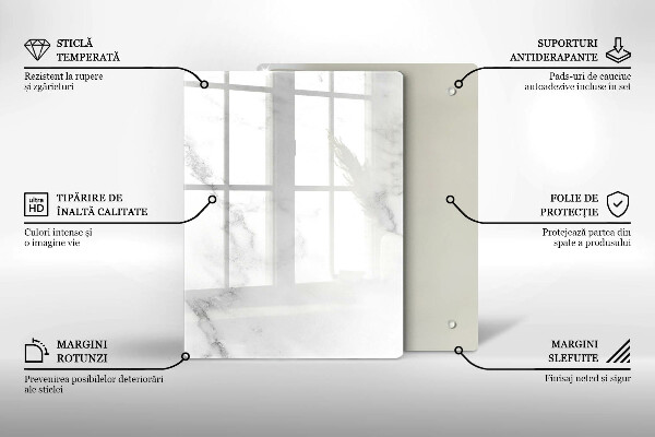 Deska kuchenna szklana Ziarna kawy