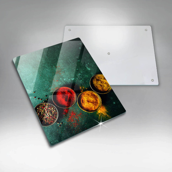 Deska kuchenna szklana Orientalne przyprawy