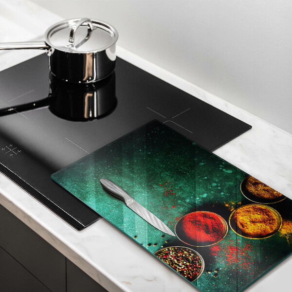 Deska kuchenna szklana Orientalne przyprawy