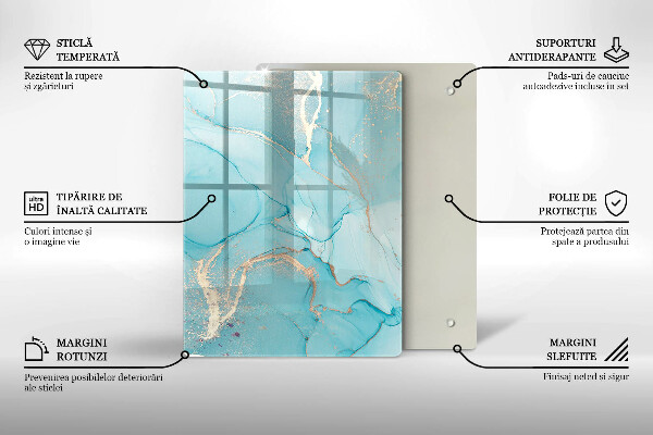 Deska kuchenna szklana Ozdoby wielkanocne