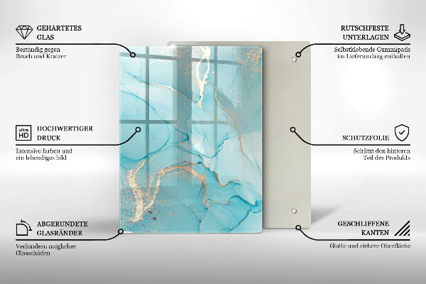Deska kuchenna szklana Ozdoby wielkanocne