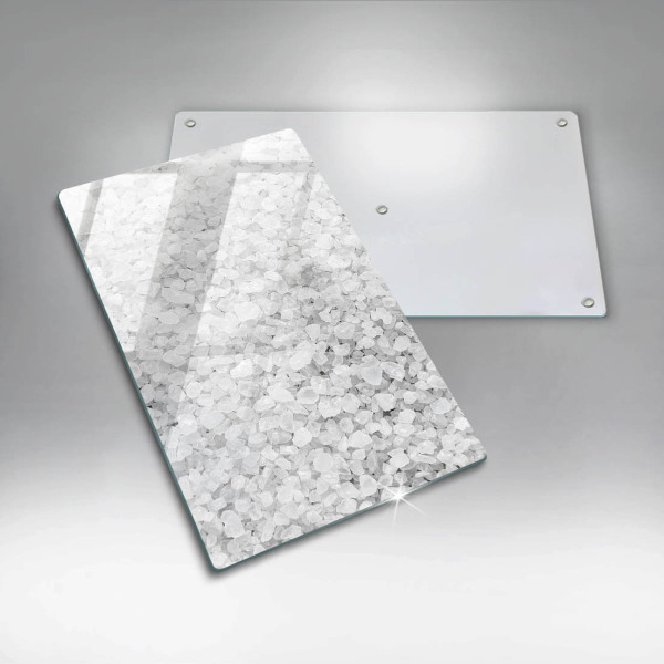 Deska kuchenna szklana Kryształy soli