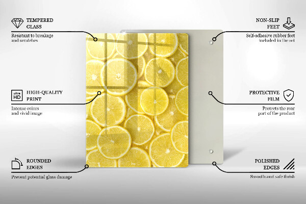 Deska kuchenna szklana Kolorowe cukierki