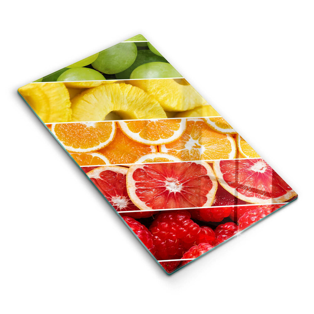 Deska kuchenna szklana Kolorowe owoce