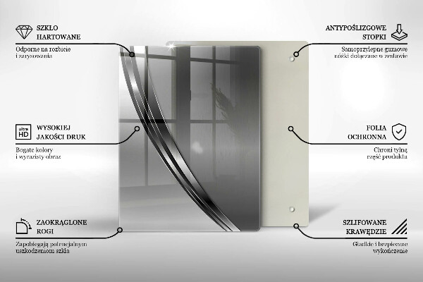 Deska kuchenna szklana Kolorowe owoce