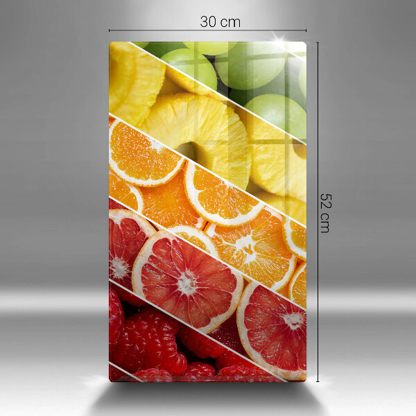 Deska kuchenna szklana Kolorowe owoce