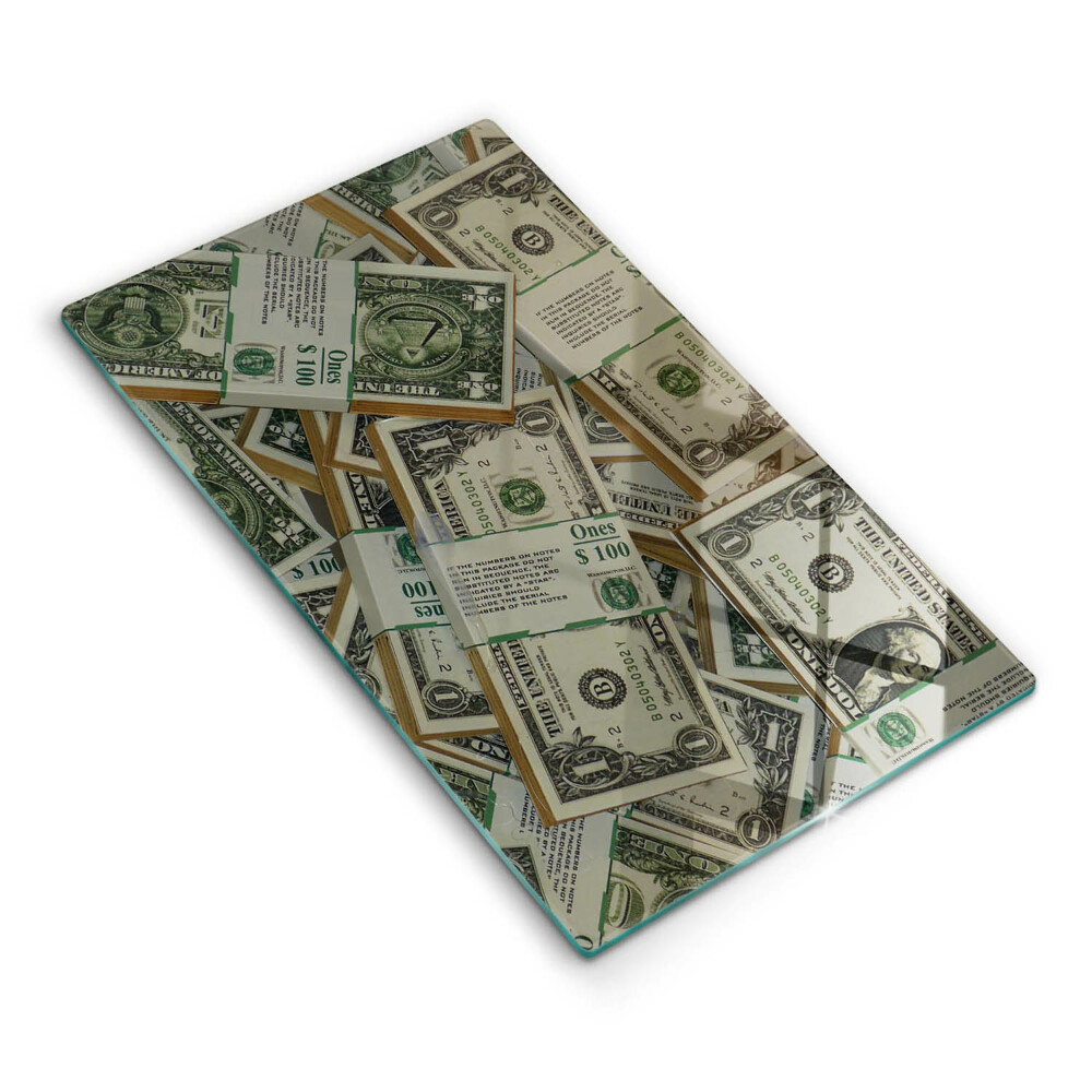 Deska kuchenna szklana Pieniądze dolary