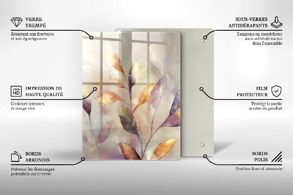 Deska kuchenna szklana Warzywa na stole