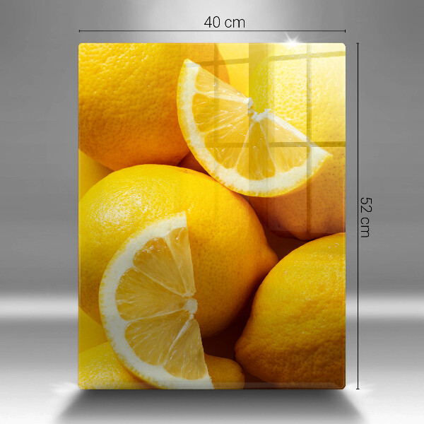 Deska kuchenna szklana Soczyste cytryny