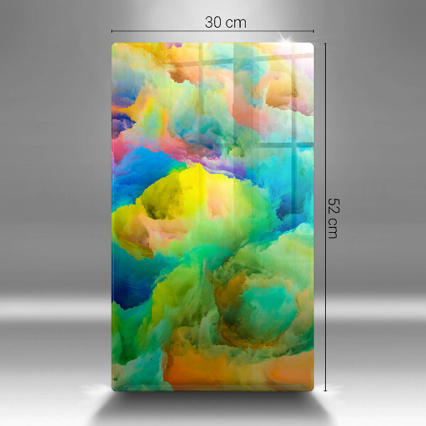 Deska kuchenna szklana Barwna abstrakcja