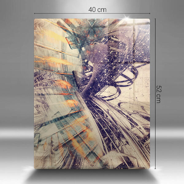 Deska kuchenna szklana Nowoczesna kompozycja