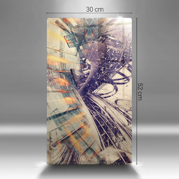 Deska kuchenna szklana Nowoczesna kompozycja