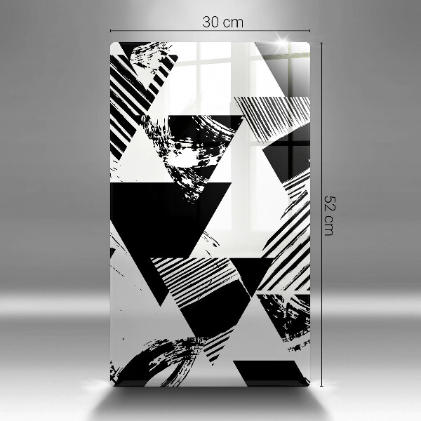 Deska kuchenna szklana Geometryczne trójkąty