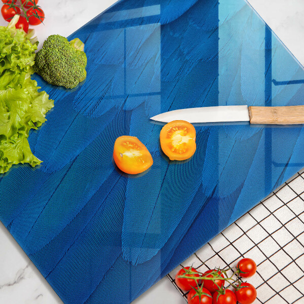 Deska kuchenna szklana Ptasie pióra